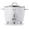 Cookers AROMA 14-Cup Rice Cooker In White 1 Cookers AROMA 14-Cup Rice Cooker In White -Dessert Makers Popular Store white aroma rice cookers arc 757sg 64 1000