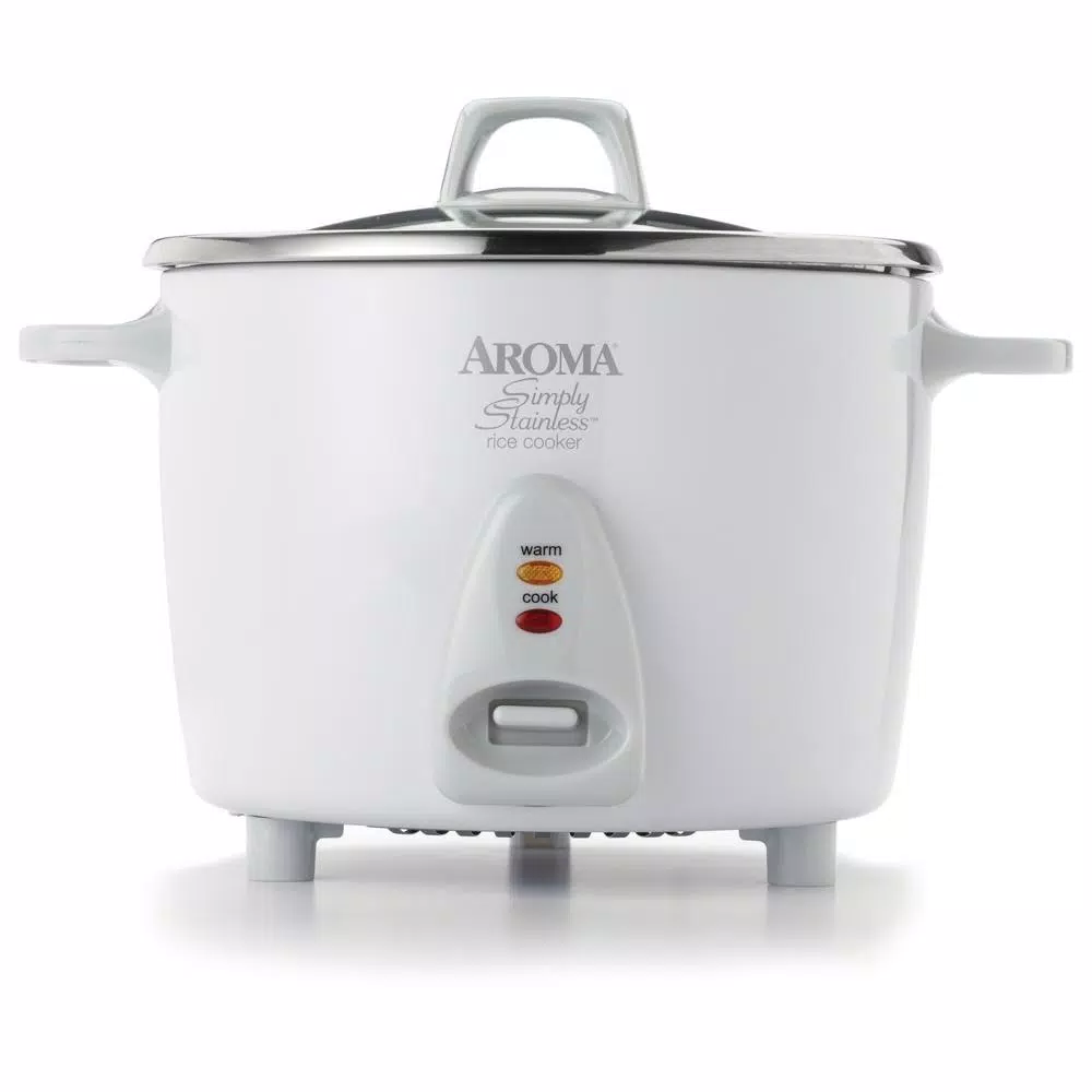 Cookers AROMA 14-Cup Rice Cooker In White 3 Cookers AROMA 14-Cup Rice Cooker In White