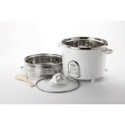 Cookers AROMA NutriWare Digital Pot Style 7-Cup Rice Cooker With Glass Lid And Non-Stick Pot 14 Cookers AROMA NutriWare Digital Pot Style 7-Cup Rice Cooker With Glass Lid And Non-Stick Pot -Dessert Makers Popular Store white aroma rice cookers nrc 687sd 1sg 4f 1000