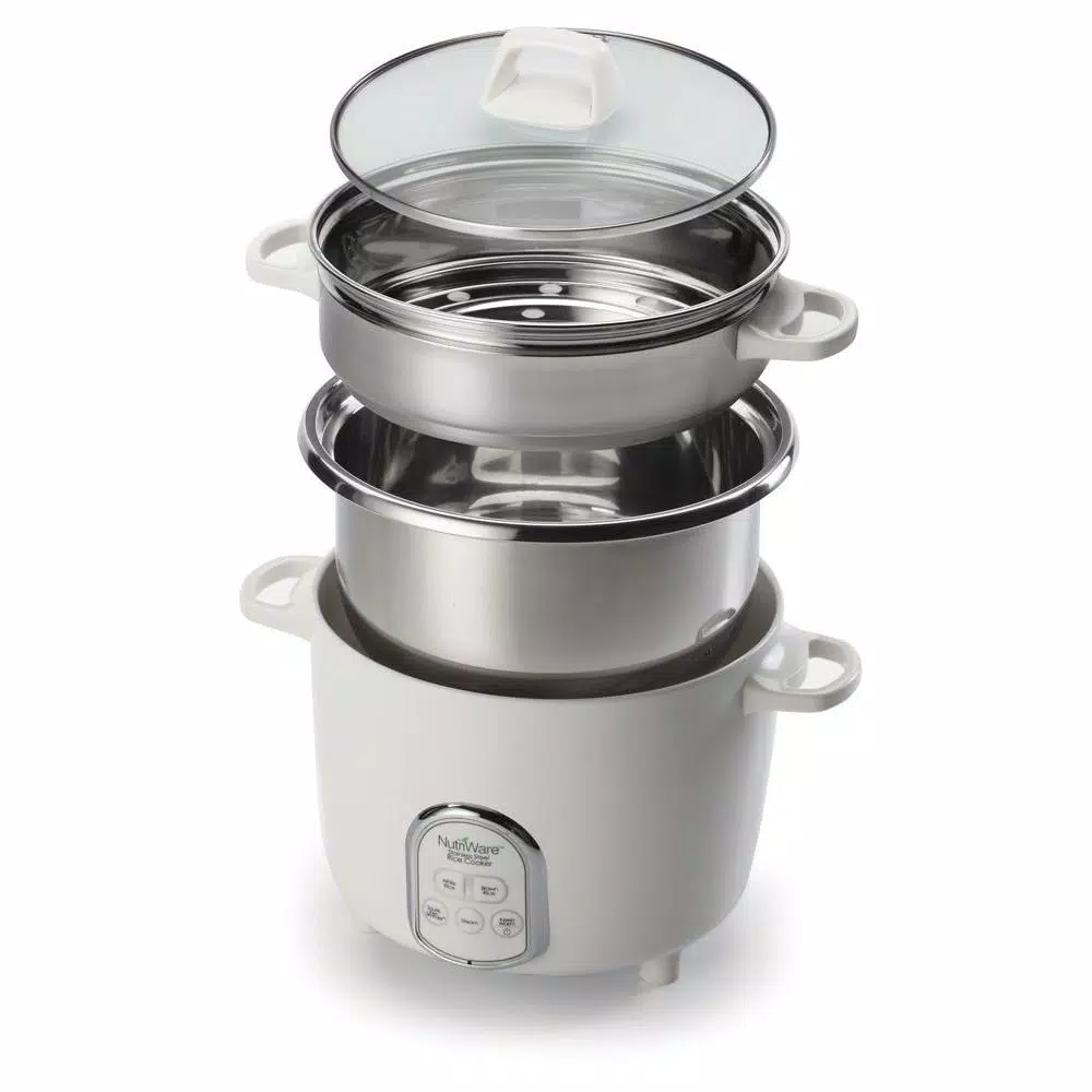 Cookers AROMA NutriWare Digital Pot Style 7-Cup Rice Cooker With Glass Lid And Non-Stick Pot 5 Cookers AROMA NutriWare Digital Pot Style 7-Cup Rice Cooker With Glass Lid And Non-Stick Pot - Image 3
