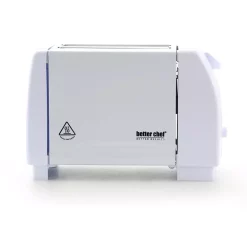 Toasters Better Chef 2-Slice White Wide Slot Toaster 11 Toasters Better Chef 2-Slice White Wide Slot Toaster -Dessert Makers Popular Store white better chef pop up toasters 98580182m 44 1000