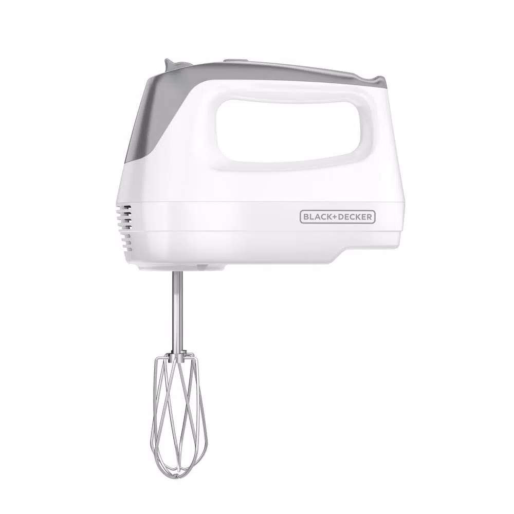 Mixers BLACK+DECKER 5-Speed White Hand Mixer 7 Mixers BLACK+DECKER 5-Speed White Hand Mixer - Image 5