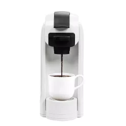 Coffee Makers Boyel Living White 1000-Watt 4-Cups Coffee Machine Single Serve Coffee Maker -Dessert Makers Popular Store white boyel living single serve coffee makers cm45703 31 1000