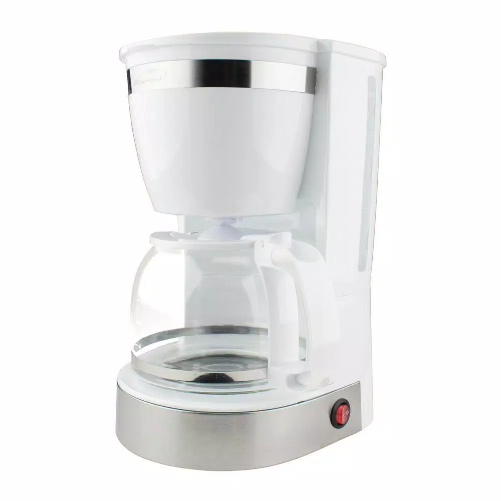 Coffee Makers Brentwood Appliances 10-Cup White Coffee Maker 3 Coffee Makers Brentwood Appliances 10-Cup White Coffee Maker