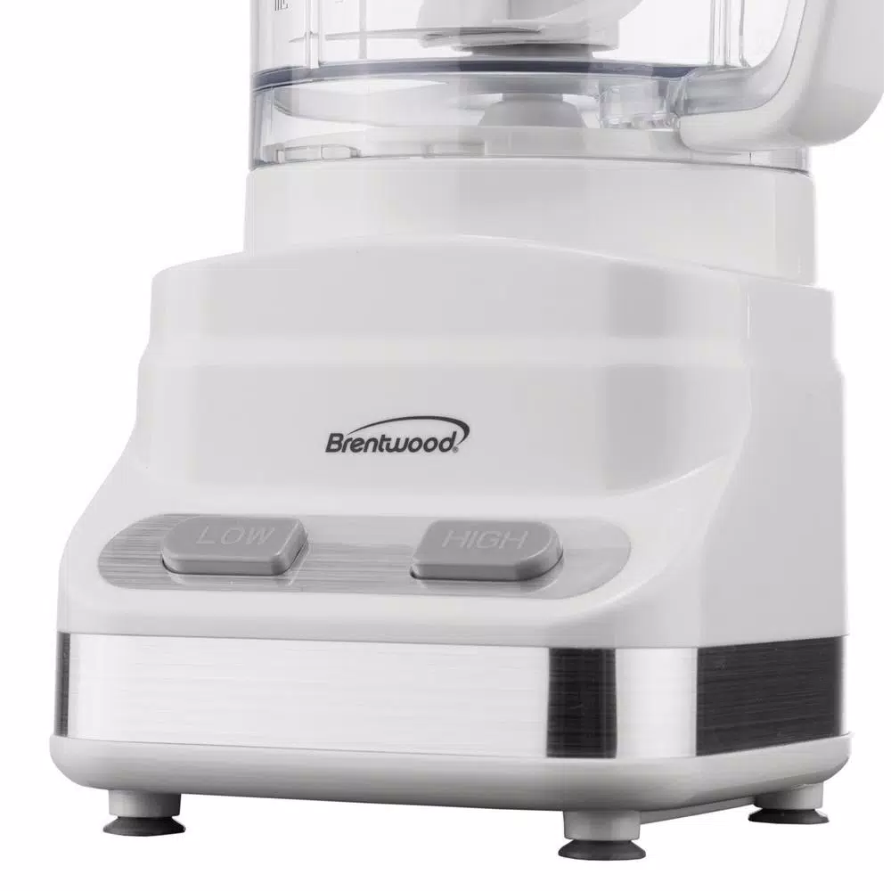 Food Processing Brentwood Appliances 3-Cup 2-Speed White Food Processor 7 Food Processing Brentwood Appliances 3-Cup 2-Speed White Food Processor - Image 5