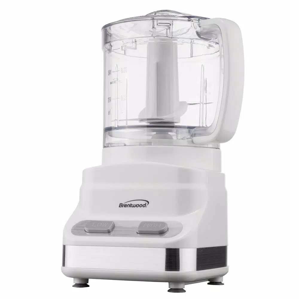 Food Processing Brentwood Appliances 3-Cup 2-Speed White Food Processor 5 Food Processing Brentwood Appliances 3-Cup 2-Speed White Food Processor - Image 3