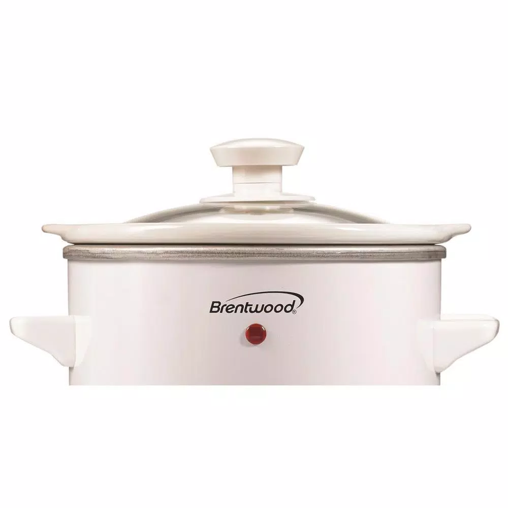 Cookers Brentwood Appliances 1.5 Qt. White Slow Cooker 7 Cookers Brentwood Appliances 1.5 Qt. White Slow Cooker - Image 5