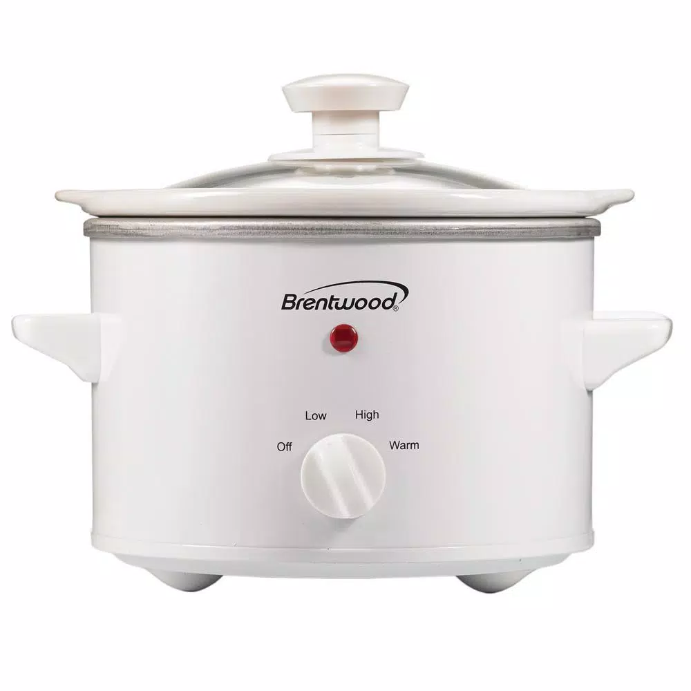 Cookers Brentwood Appliances 1.5 Qt. White Slow Cooker 3 Cookers Brentwood Appliances 1.5 Qt. White Slow Cooker