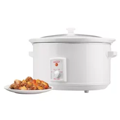 Cookers Brentwood Appliances 8 Qt. White Slow Cooker 15 Cookers Brentwood Appliances 8 Qt. White Slow Cooker -Dessert Makers Popular Store white brentwood appliances slow cookers sc 165w 31 1000