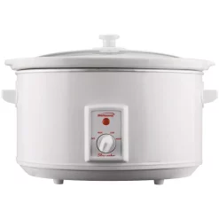 Cookers Brentwood Appliances 8 Qt. White Slow Cooker