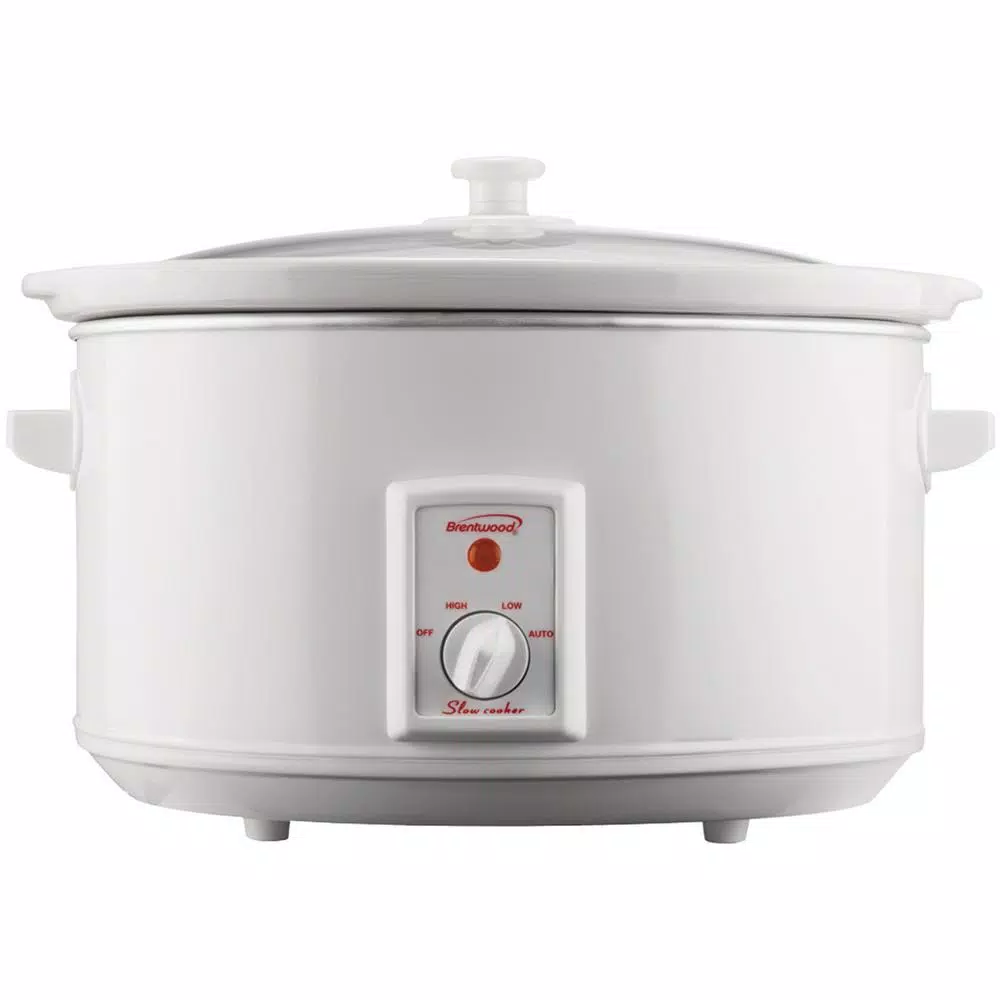 Cookers Brentwood Appliances 8 Qt. White Slow Cooker 3 Cookers Brentwood Appliances 8 Qt. White Slow Cooker
