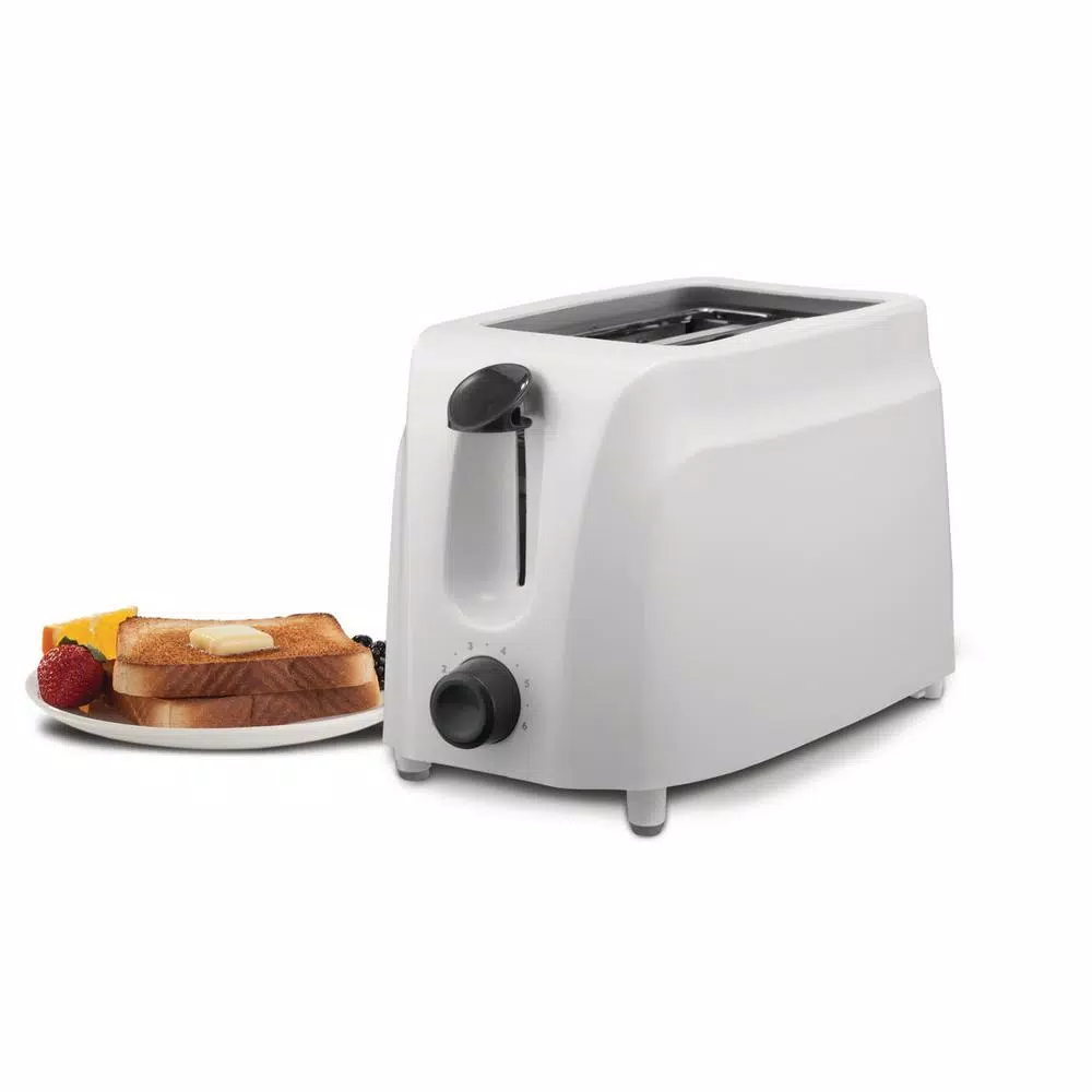Toasters Brentwood 2-Slice White Toaster With Cool-Touch Exterior 9 Toasters Brentwood 2-Slice White Toaster With Cool-Touch Exterior - Image 7