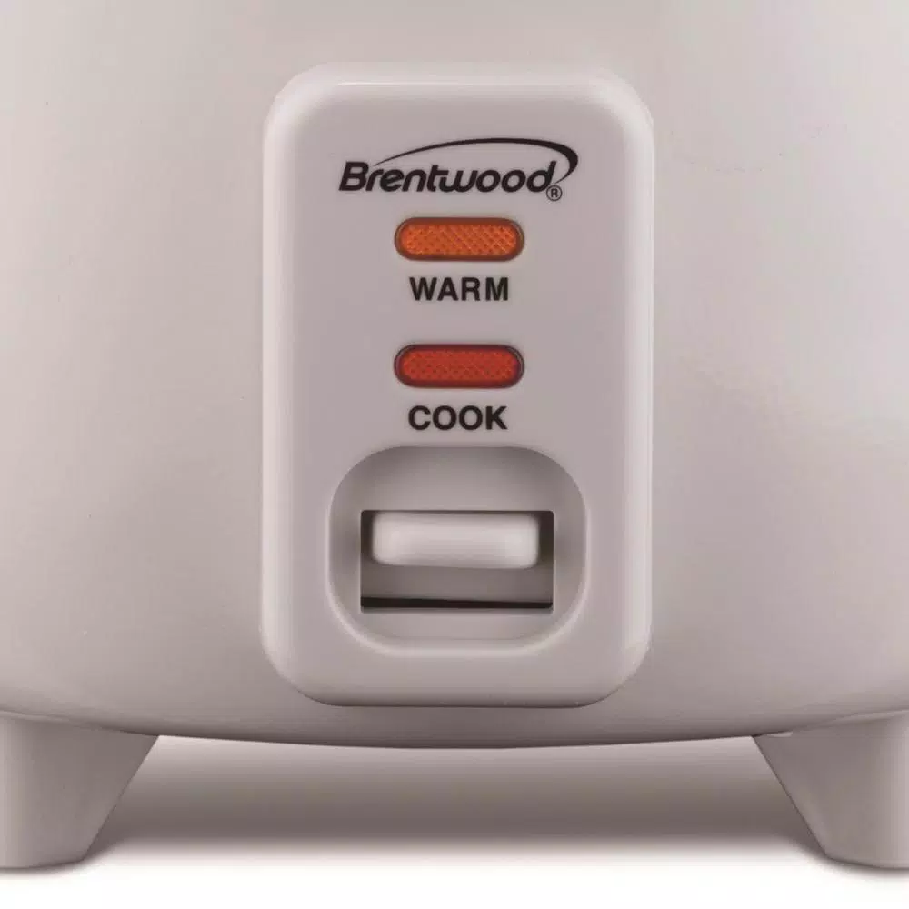 Cookers Brentwood 10-Cup White Steam Rice Cooker 5 Cookers Brentwood 10-Cup White Steam Rice Cooker - Image 3