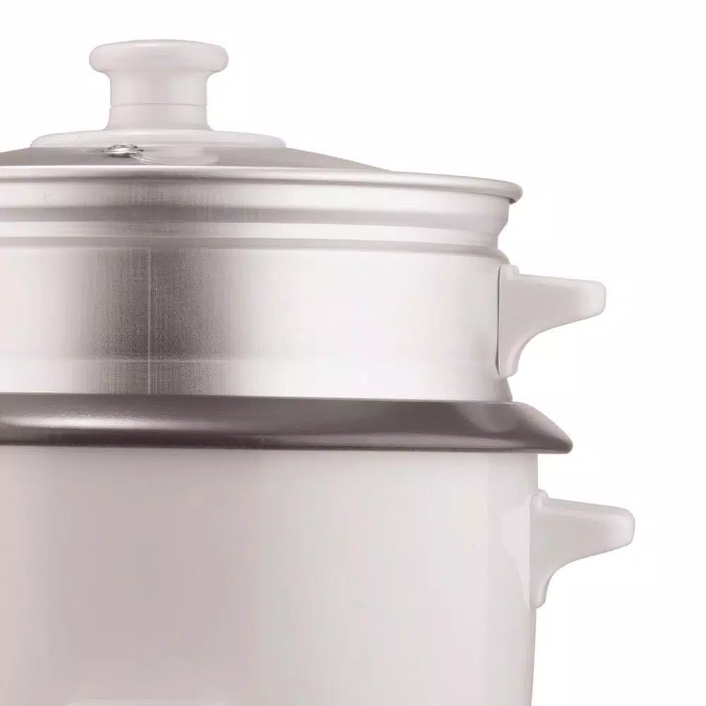 Cookers Brentwood 10-Cup White Steam Rice Cooker 8 Cookers Brentwood 10-Cup White Steam Rice Cooker - Image 6