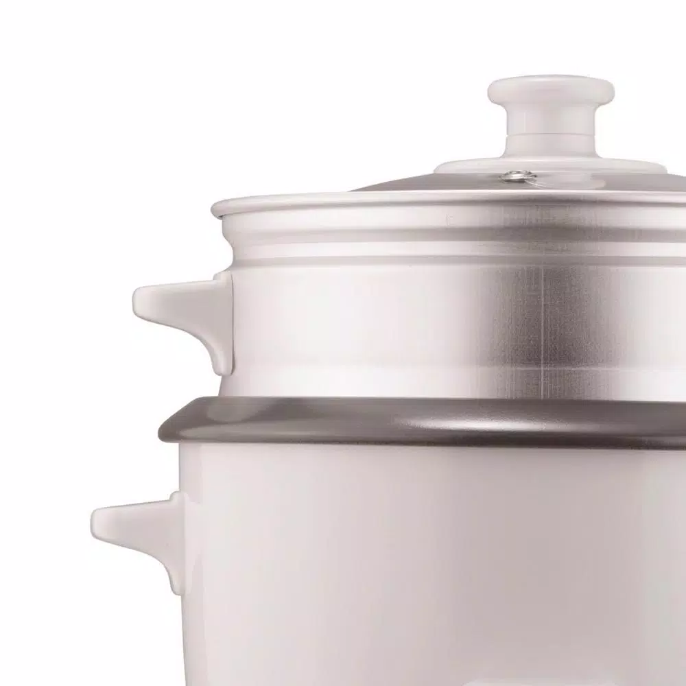 Cookers Brentwood 10-Cup White Steam Rice Cooker 7 Cookers Brentwood 10-Cup White Steam Rice Cooker - Image 5