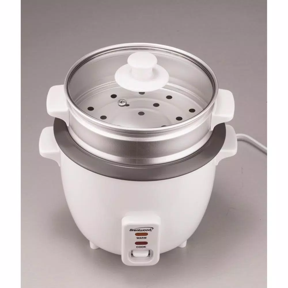 Cookers Brentwood 10-Cup White Steam Rice Cooker 11 Cookers Brentwood 10-Cup White Steam Rice Cooker - Image 9