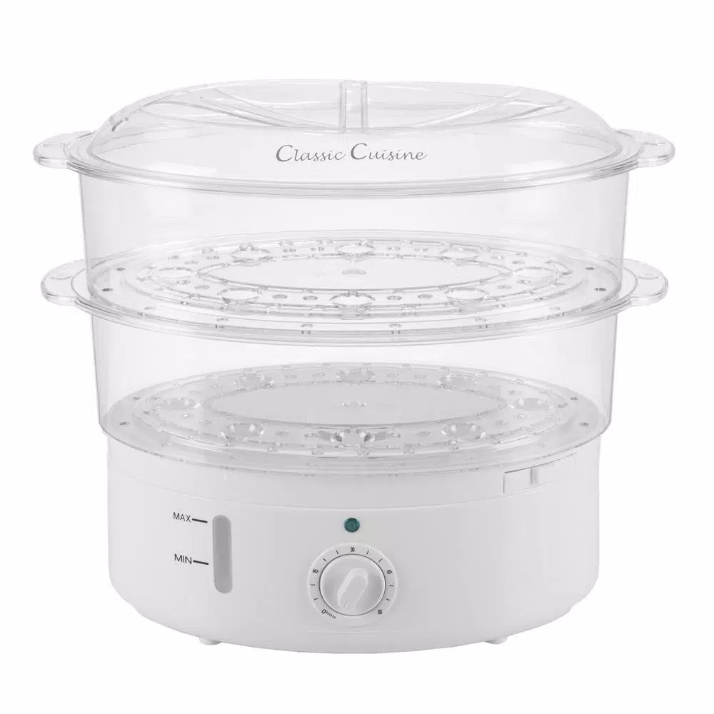 Cookers Classic Cuisine 6.3 Qt. White Rice Cooker With Built-In Timer And Locking Lid 3 Cookers Classic Cuisine 6.3 Qt. White Rice Cooker With Built-In Timer And Locking Lid