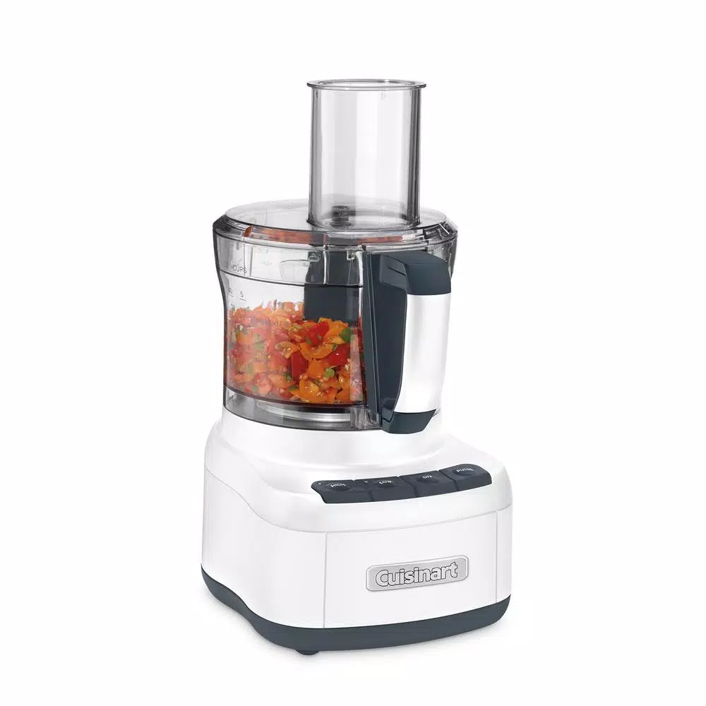 Food Processing Cuisinart Elemental 8-Cup 3-Speed White Food Processor 5 Food Processing Cuisinart Elemental 8-Cup 3-Speed White Food Processor - Image 3