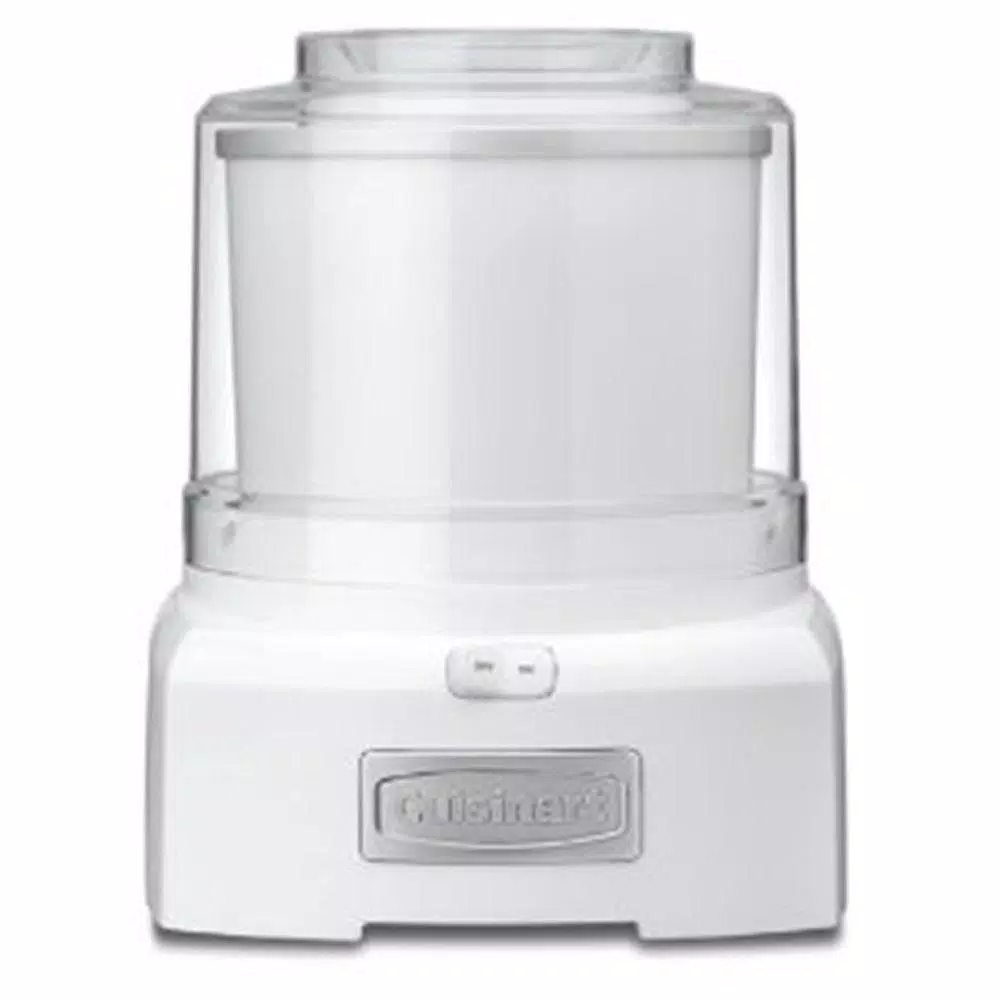 Dessert Makers Cuisinart 1.5 Qt. White Ice Cream Maker With Easy Lock Lid 3 Dessert Makers Cuisinart 1.5 Qt. White Ice Cream Maker With Easy Lock Lid