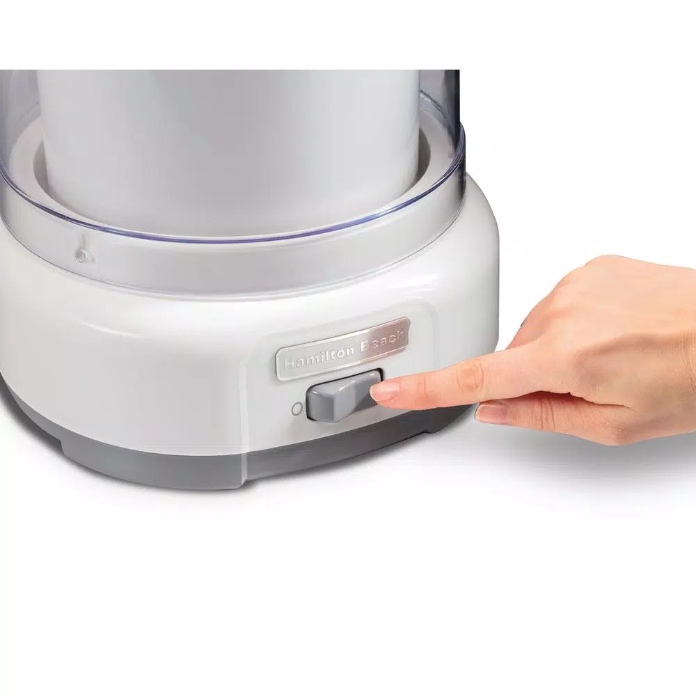 Dessert Makers Hamilton Beach 1.5 Qt. White Ice Cream Maker 7 Dessert Makers Hamilton Beach 1.5 Qt. White Ice Cream Maker - Image 5