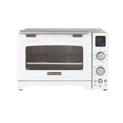 Toasters KitchenAid 2000 W 4-Slice White Convection Toaster Oven With Non-Stick Pan, Broiling Rack And Cooling Rack