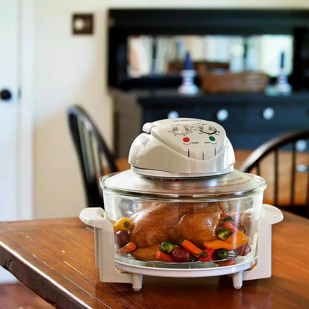 Toasters Magic Chef 1300 W White Convection Countertop Oven With Built-In Timer 7 Toasters Magic Chef 1300 W White Convection Countertop Oven With Built-In Timer - Image 5