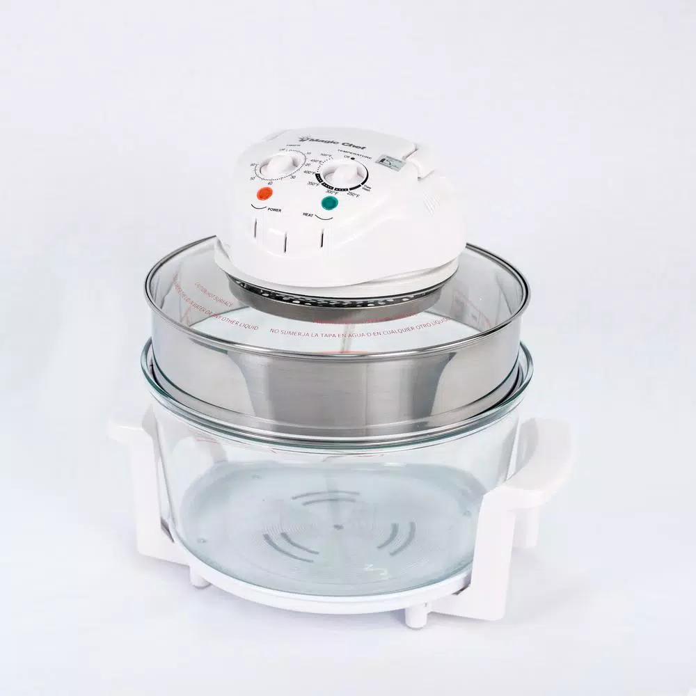 Toasters Magic Chef 1300 W White Convection Countertop Oven With Built-In Timer 5 Toasters Magic Chef 1300 W White Convection Countertop Oven With Built-In Timer - Image 3