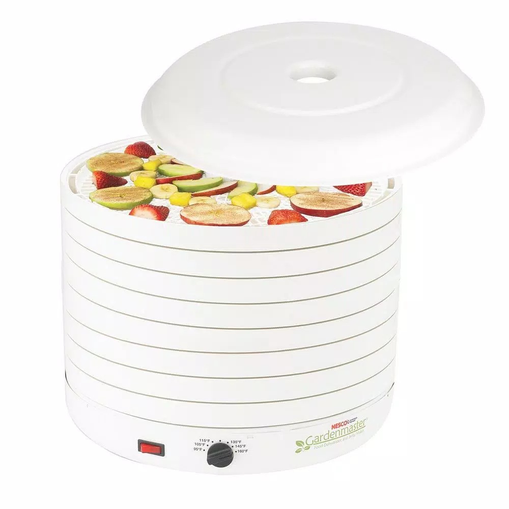 Food Processing Nesco Gardenmaster 8-Tray White Expandable Food Dehydrator With Recipe Book 5 Food Processing Nesco Gardenmaster 8-Tray White Expandable Food Dehydrator With Recipe Book - Image 3