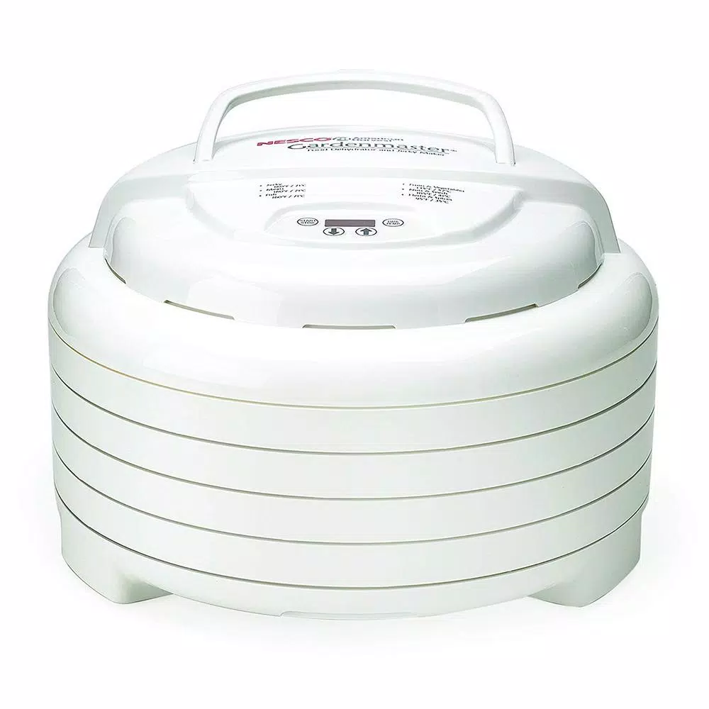 Food Processing Nesco Gardenmaster 4-Tray Expandable White Food Dehydrator With Temperature Control 6 Food Processing Nesco Gardenmaster 4-Tray Expandable White Food Dehydrator With Temperature Control - Image 4
