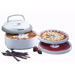 Food Processing Nesco Snackmaster Pro 5-Tray White Food Dehydrator With Temperature Control 15 Food Processing Nesco Snackmaster Pro 5-Tray White Food Dehydrator With Temperature Control -Dessert Makers Popular Store white nesco dehydrators fd 75pr 1d 1000