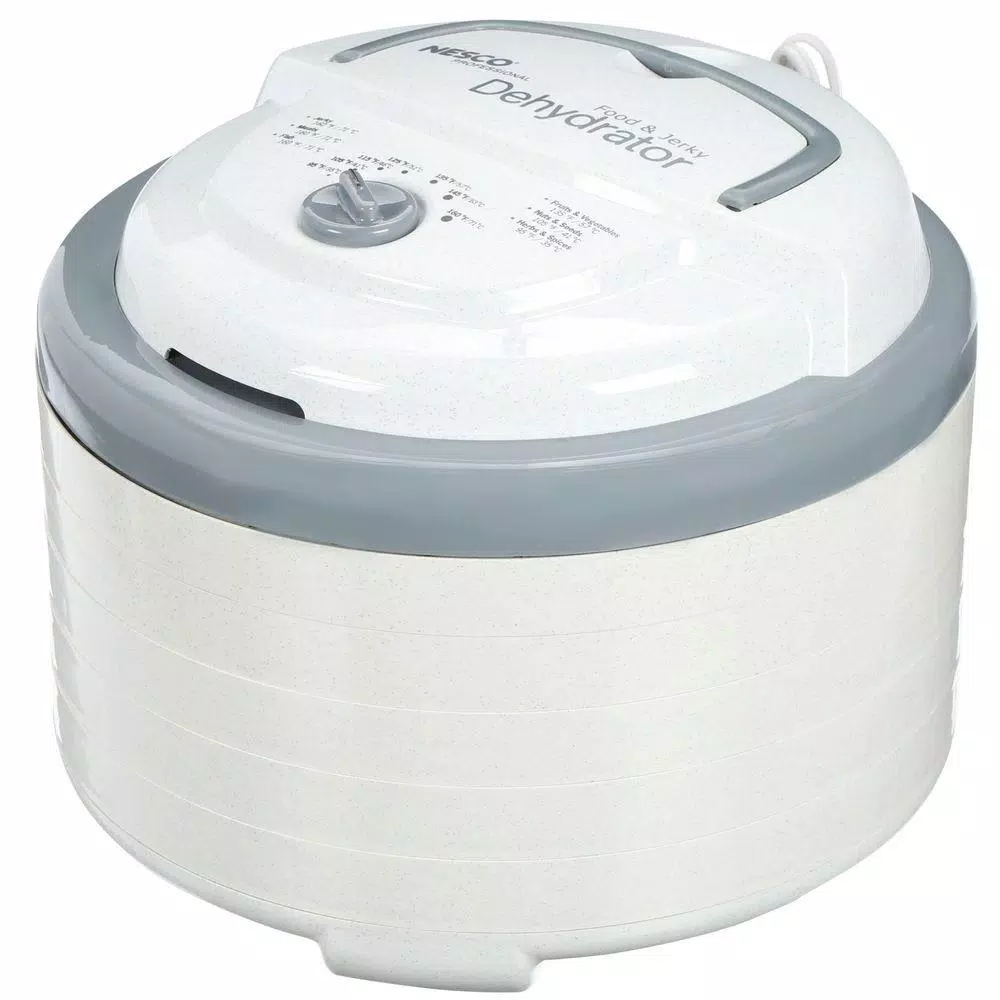 Food Processing Nesco Snackmaster Pro 5-Tray White Food Dehydrator With Temperature Control 3 Food Processing Nesco Snackmaster Pro 5-Tray White Food Dehydrator With Temperature Control