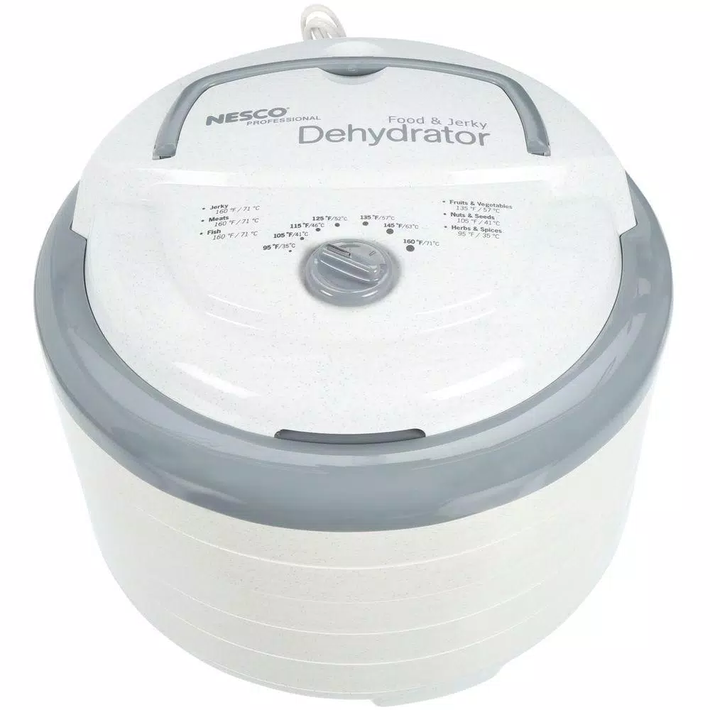 Food Processing Nesco Snackmaster Pro 5-Tray White Food Dehydrator With Temperature Control 6 Food Processing Nesco Snackmaster Pro 5-Tray White Food Dehydrator With Temperature Control - Image 4