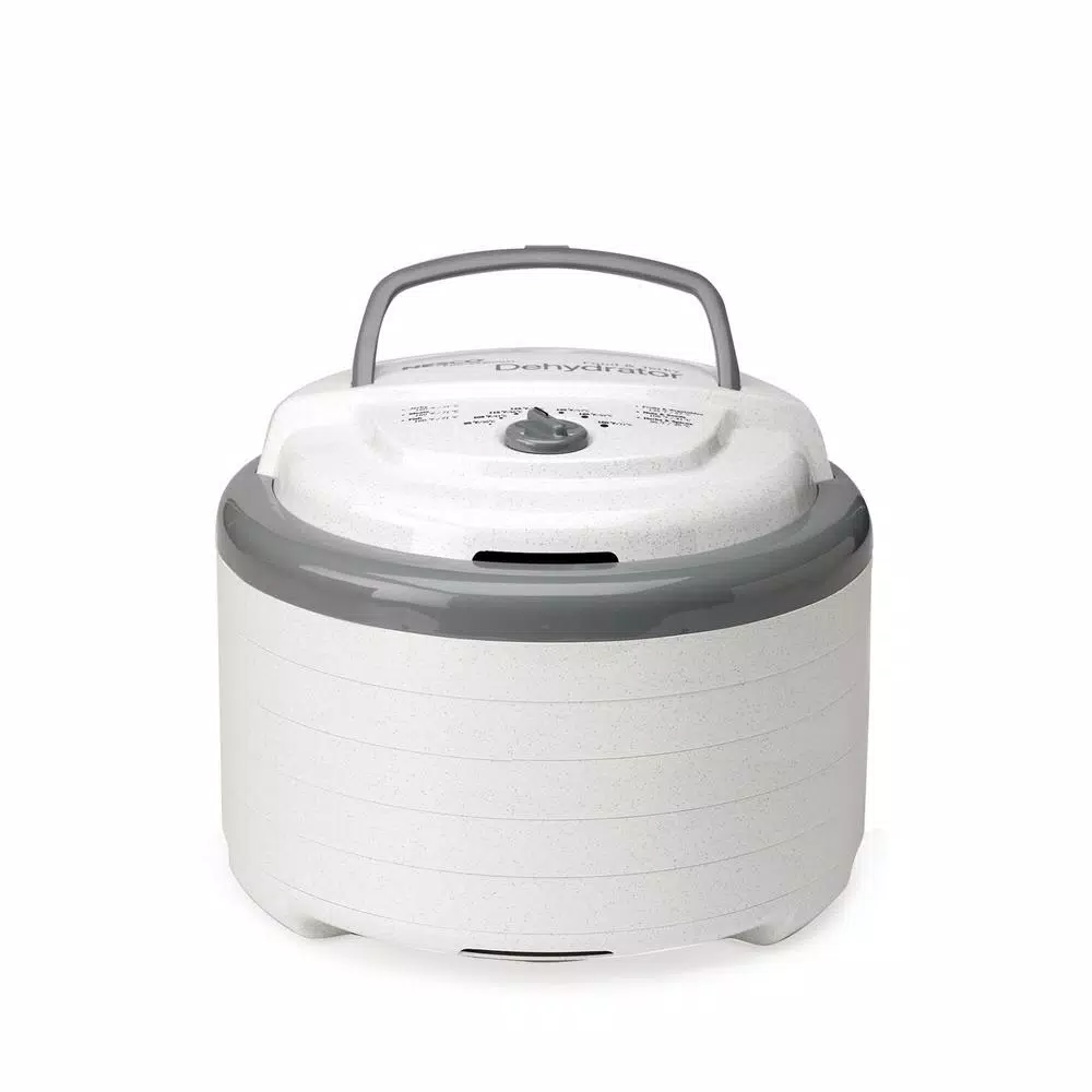 Food Processing Nesco Snackmaster Pro 5-Tray White Food Dehydrator With Temperature Control 10 Food Processing Nesco Snackmaster Pro 5-Tray White Food Dehydrator With Temperature Control - Image 8