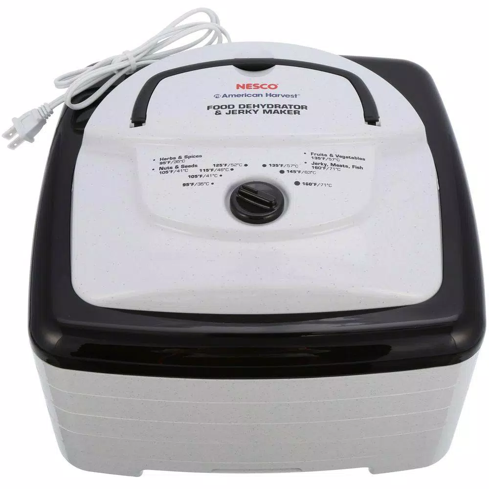 Food Processing Nesco Square 4-Tray White Food Dehydrator And Jerky Maker 7 Food Processing Nesco Square 4-Tray White Food Dehydrator And Jerky Maker - Image 5