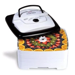 Food Processing Nesco Square 4-Tray White Food Dehydrator And Jerky Maker 12 Food Processing Nesco Square 4-Tray White Food Dehydrator And Jerky Maker -Dessert Makers Popular Store white nesco dehydrators fd 80 4f 1000