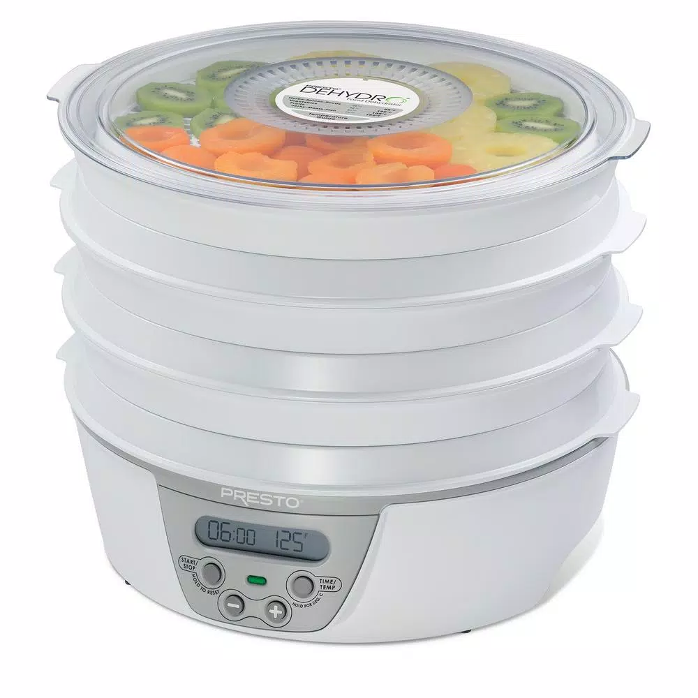 Food Processing Presto Dehydro 6 Tray White Digital Electric Food Dehydrator With Digital Thermostat And Timer 6 Food Processing Presto Dehydro 6 Tray White Digital Electric Food Dehydrator With Digital Thermostat And Timer - Image 4