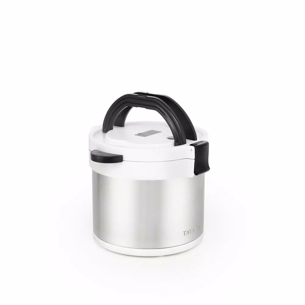 Cookers Tayama 7 Qt. Stainless Steel White Thermal Cooker/Slow Cooker 5 Cookers Tayama 7 Qt. Stainless Steel White Thermal Cooker/Slow Cooker - Image 3