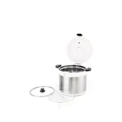 Cookers Tayama 7 Qt. Stainless Steel White Thermal Cooker/Slow Cooker 15 Cookers Tayama 7 Qt. Stainless Steel White Thermal Cooker/Slow Cooker -Dessert Makers Popular Store white tayama slow cookers txm 70xl fa 1000