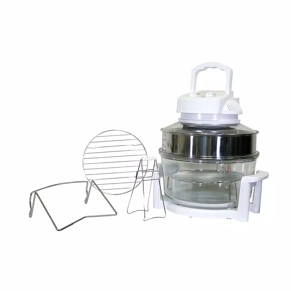 Toasters Tayama Turbo 1300 W White Countertop Convection Oven With Built-In Timer 7 Toasters Tayama Turbo 1300 W White Countertop Convection Oven With Built-In Timer - Image 5