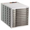 Food Processing Weston 10-Tray White Food Dehydrator With Temperature Control 2 Food Processing Weston 10-Tray White Food Dehydrator With Temperature Control -Dessert Makers Popular Store white weston dehydrators 75 0201 w 64 1000