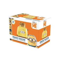 Toasters Uncanny Brands Minions Dave 2-Slice Yellow Toaster 10 Toasters Uncanny Brands Minions Dave 2-Slice Yellow Toaster -Dessert Makers Popular Store yellow uncanny brands pop up toasters tste des dav 4f 1000