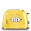 Toasters Uncanny Brands Minions Dave 2-Slice Yellow Toaster 2 Toasters Uncanny Brands Minions Dave 2-Slice Yellow Toaster -Dessert Makers Popular Store yellow uncanny brands pop up toasters tste des dav 64 1000