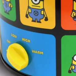 Cookers Uncanny Brands Minions 2 Qt. Slow Cooker Yellow 12 Cookers Uncanny Brands Minions 2 Qt. Slow Cooker Yellow -Dessert Makers Popular Store yellow uncanny brands slow cookers sc2 des min 1f 1000