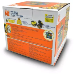 Cookers Uncanny Brands Minions 2 Qt. Slow Cooker Yellow 11 Cookers Uncanny Brands Minions 2 Qt. Slow Cooker Yellow -Dessert Makers Popular Store yellow uncanny brands slow cookers sc2 des min 4f 1000